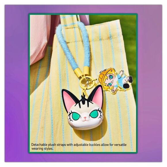 Pop Mart Baby Molly & Baby Tabby Series Squishy Charm - Milk Lover - Picture 7 of 16